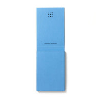 Bloc-notes A7 à couverture souple SPRAY SPLASH BLUE
